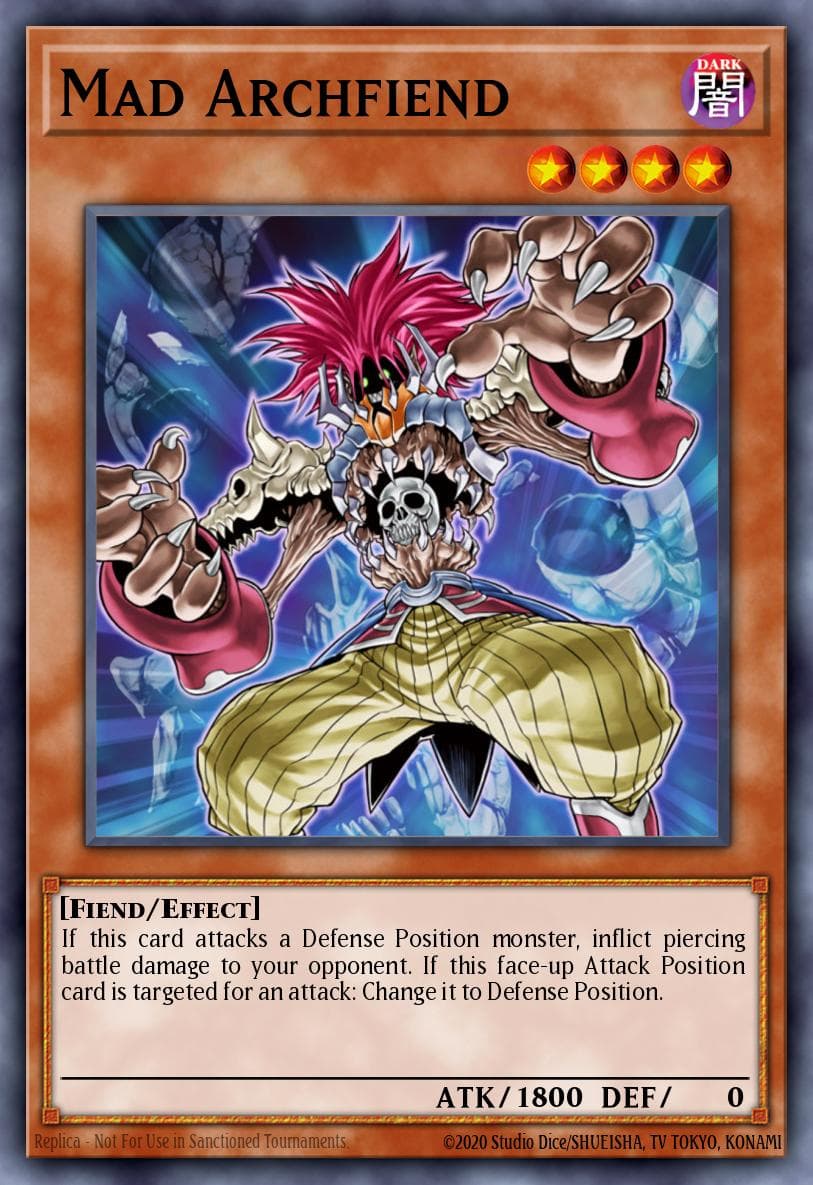 Mad Archfiend Crossroads of Chaos: Special Edition card