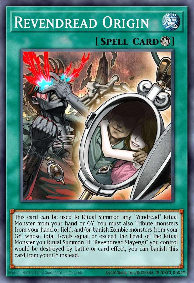 Revendread Origin Code of the Duelist Special Edition card