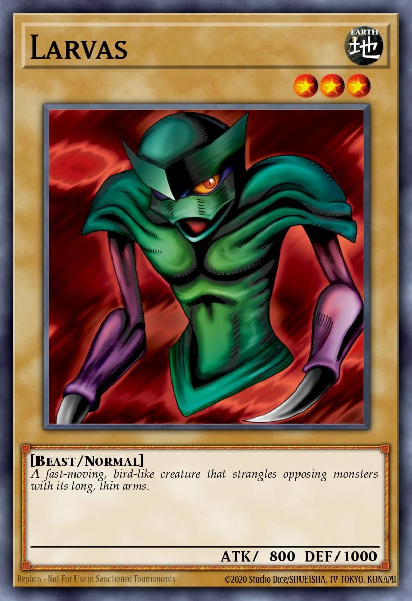 Larvas Magic Ruler card