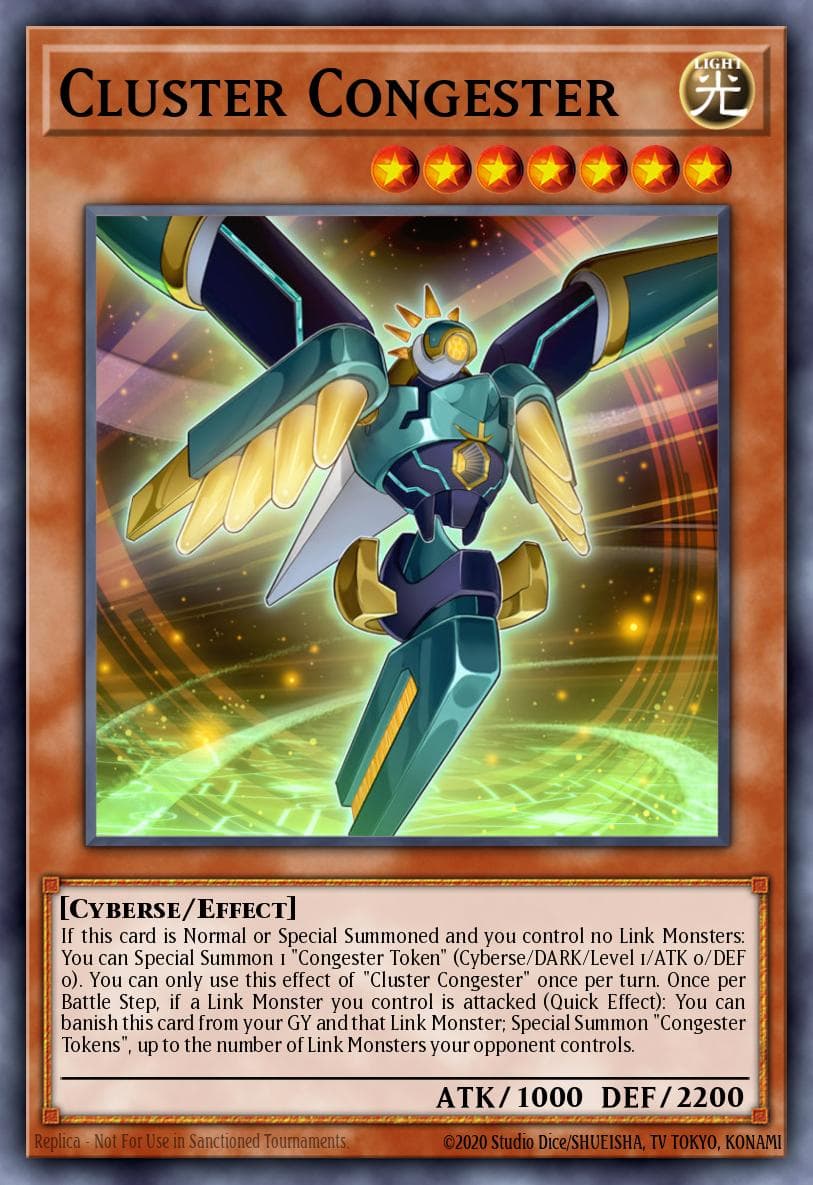 Cluster Congester 2019 Gold Sarcophagus Tin Mega Pack card