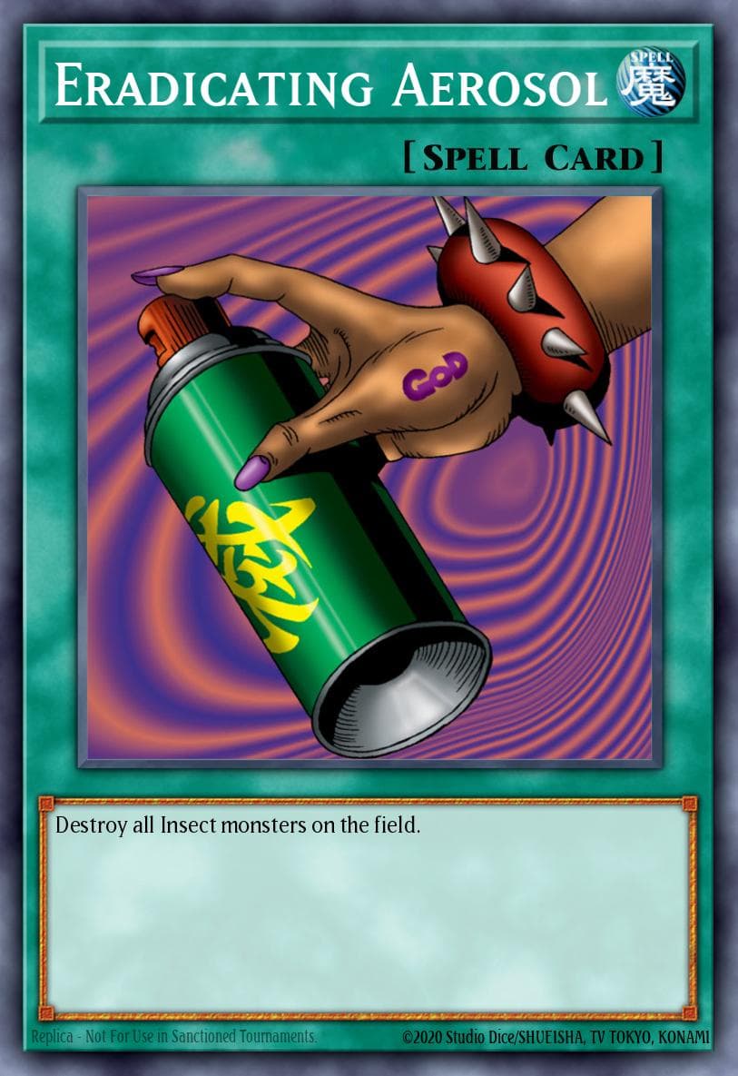 Eradicating Aerosol Gold Series 4: Pyramids Edition card