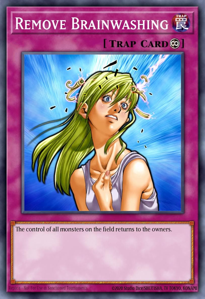 Remove Brainwashing Dark Revelation Volume 1 card