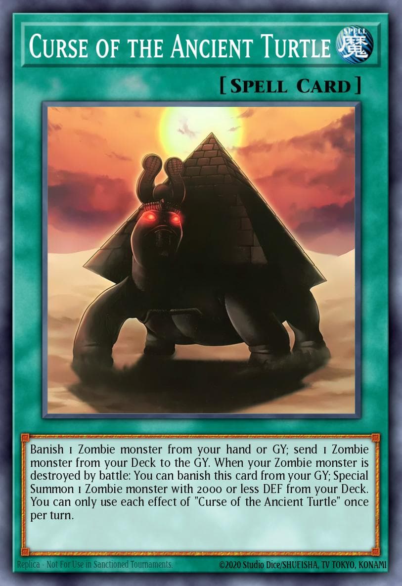 Curse of the Ancient Turtle Supreme Darkness card