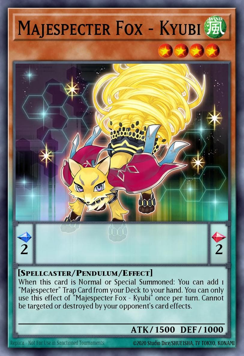 Majespecter Fox - Kyubi Dimension of Chaos: Special Edition card