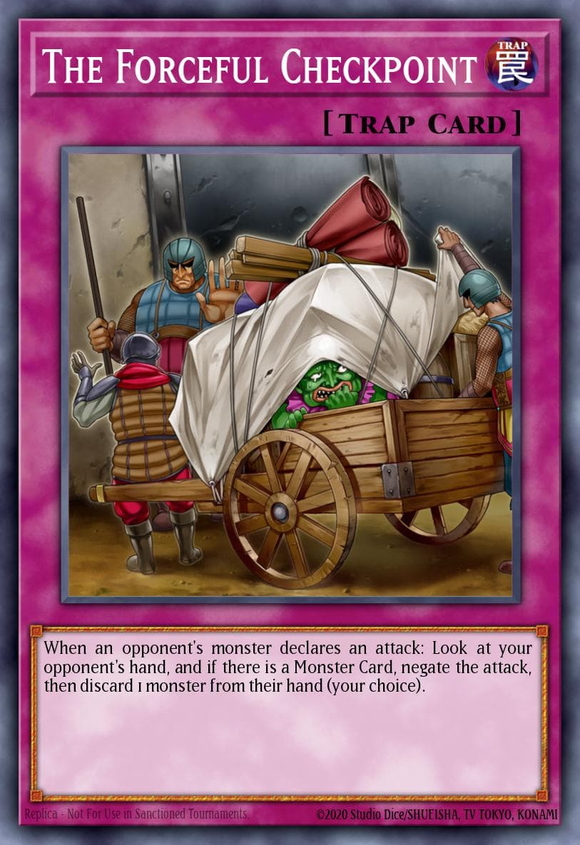 The Forceful Checkpoint Speed Duel Starter Decks: Twisted Nightmares card
