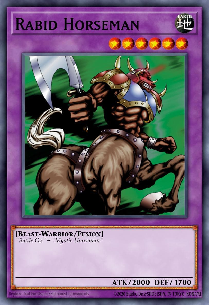 Rabid Horseman Dark Beginning 2 card