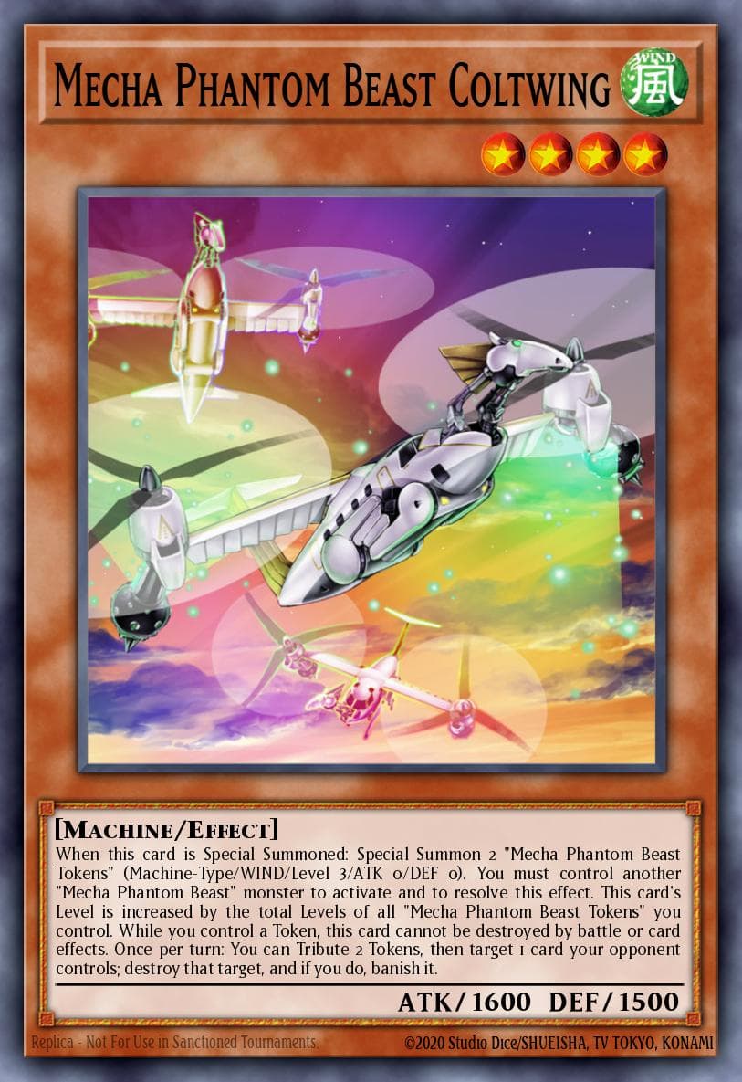 Mecha Phantom Beast Coltwing 2014 Mega-Tin Mega Pack card