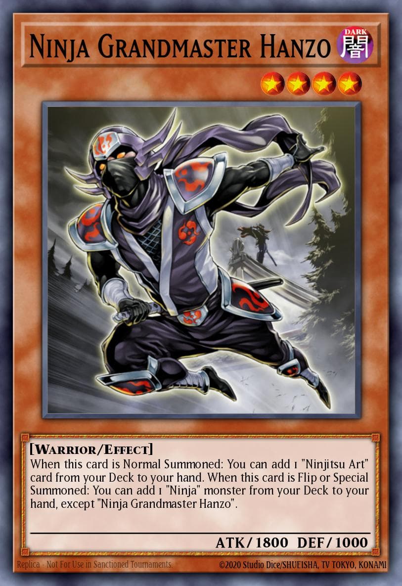 Ninja Grandmaster Hanzo Collectible Tins 2012 Wave 2.5 card
