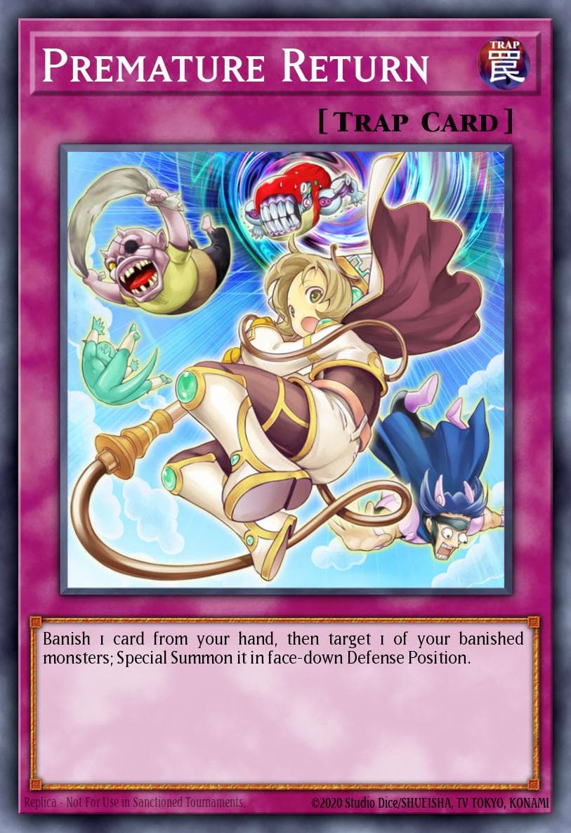 Premature Return Structure Deck: Cyberse Link card