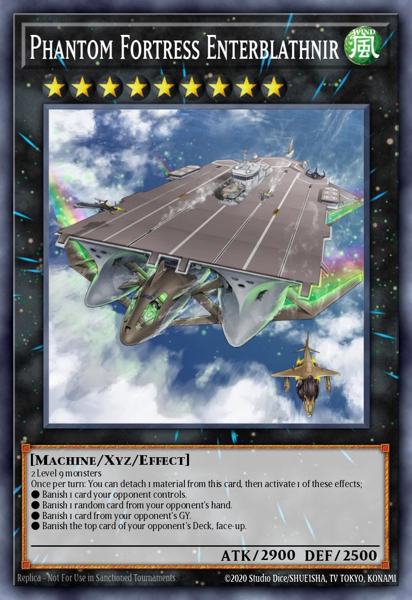 Phantom Fortress Enterblathnir The Infinity Chasers card