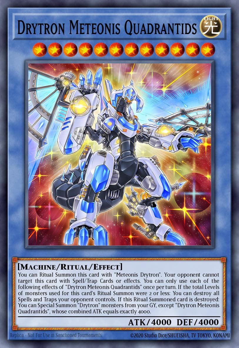Drytron Meteonis Quadrantids Genesis Impact card