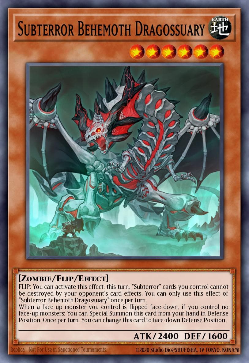 Subterror Behemoth Dragossuary Raging Tempest: Special Edition card