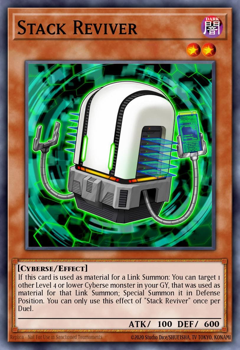 Stack Reviver Code of the Duelist Special Edition card