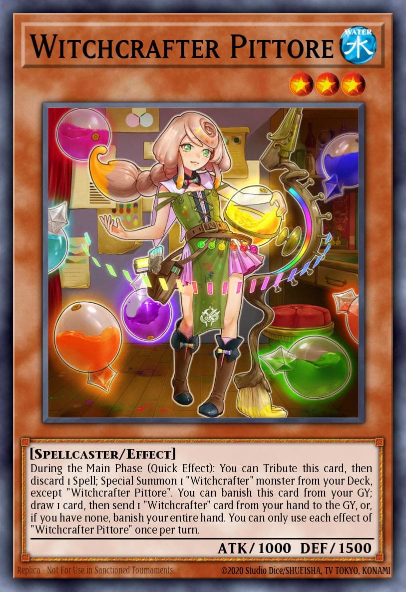 Witchcrafter Pittore The Infinity Chasers card