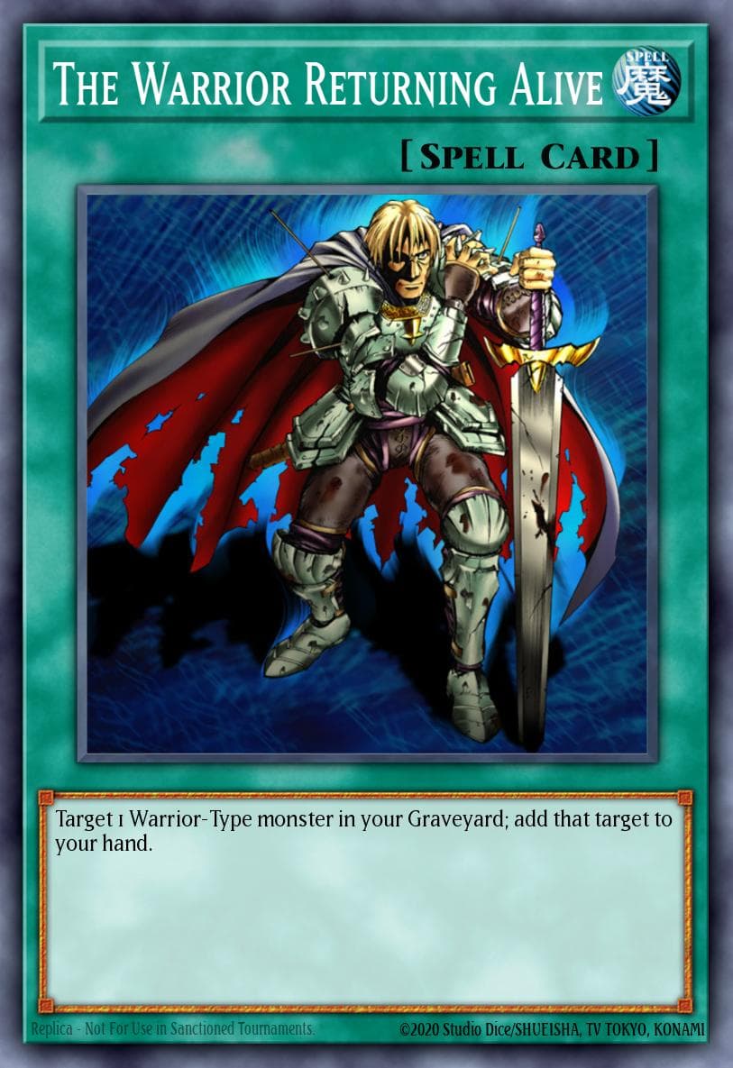 The Warrior Returning Alive 2-Player Starter Set card