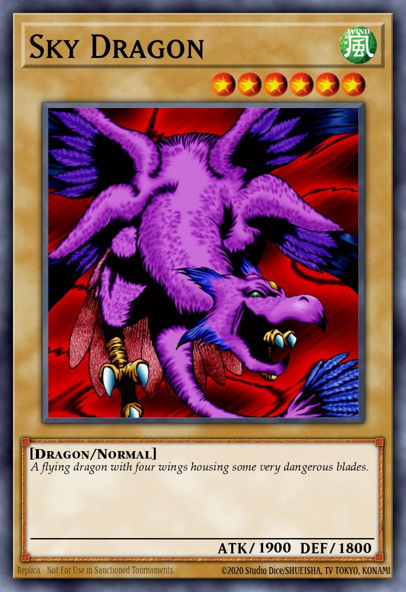 Sky Dragon 游戏王 card