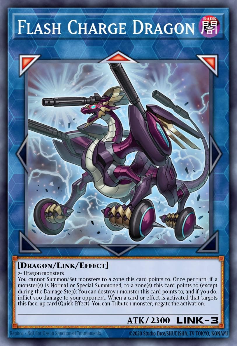 Flash Charge Dragon Battles of Legend: Chapter 1 card
