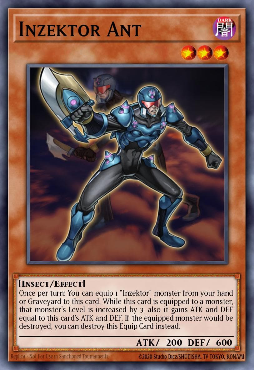 Inzektor Ant 遊戲王 card