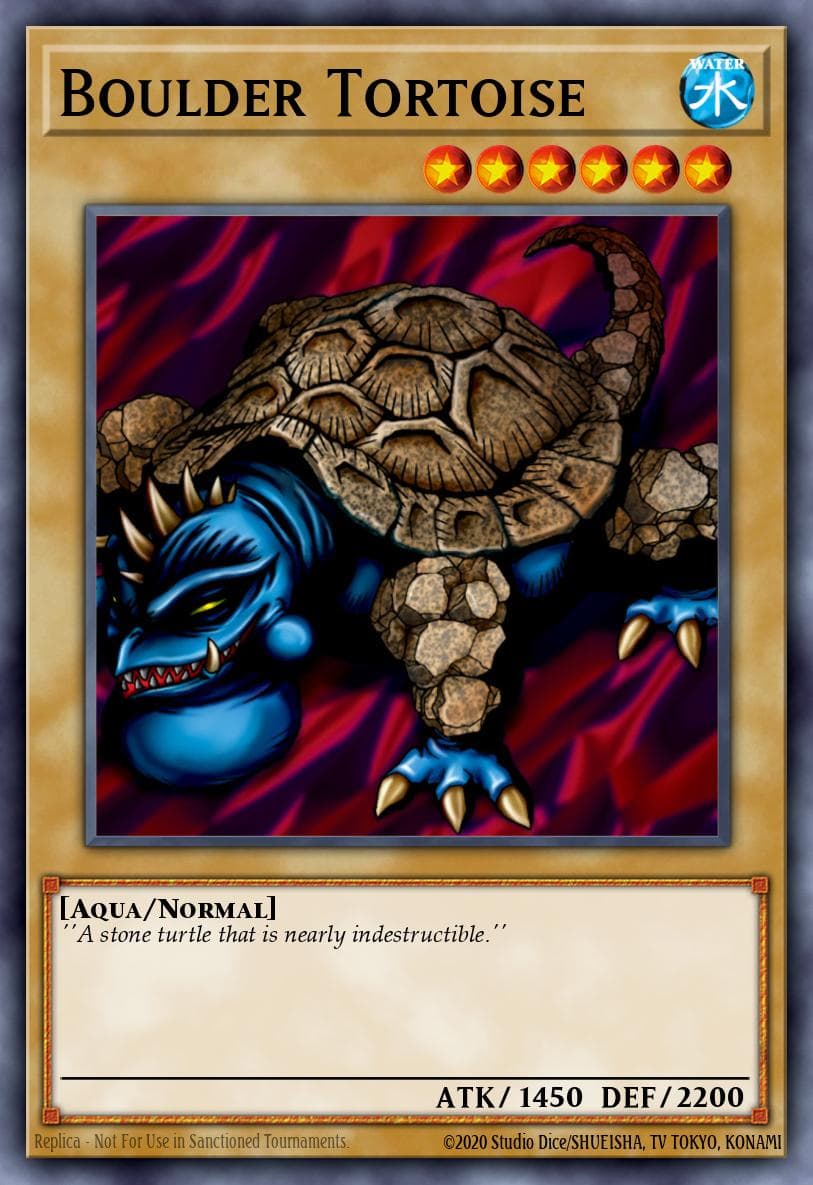 Boulder Tortoise 遊戲王 card