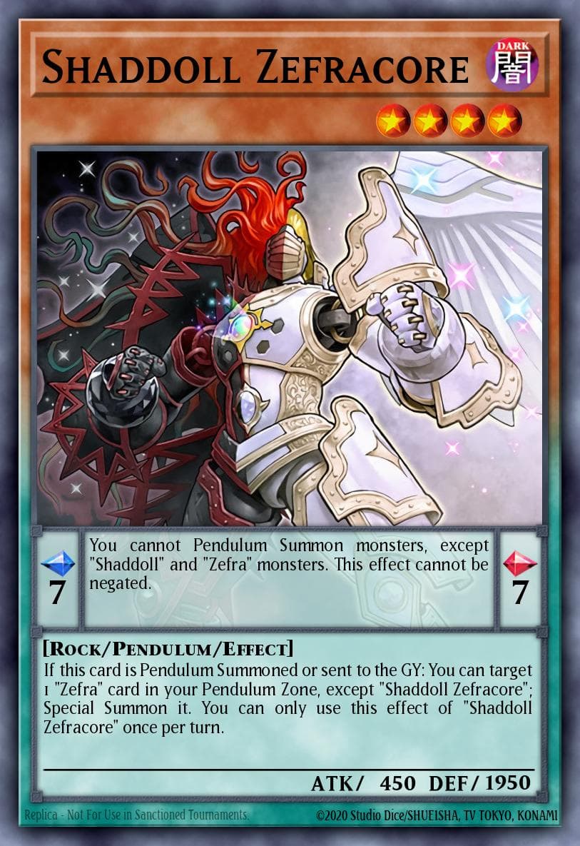 Shaddoll Zefracore Structure Deck: Shaddoll Showdown card