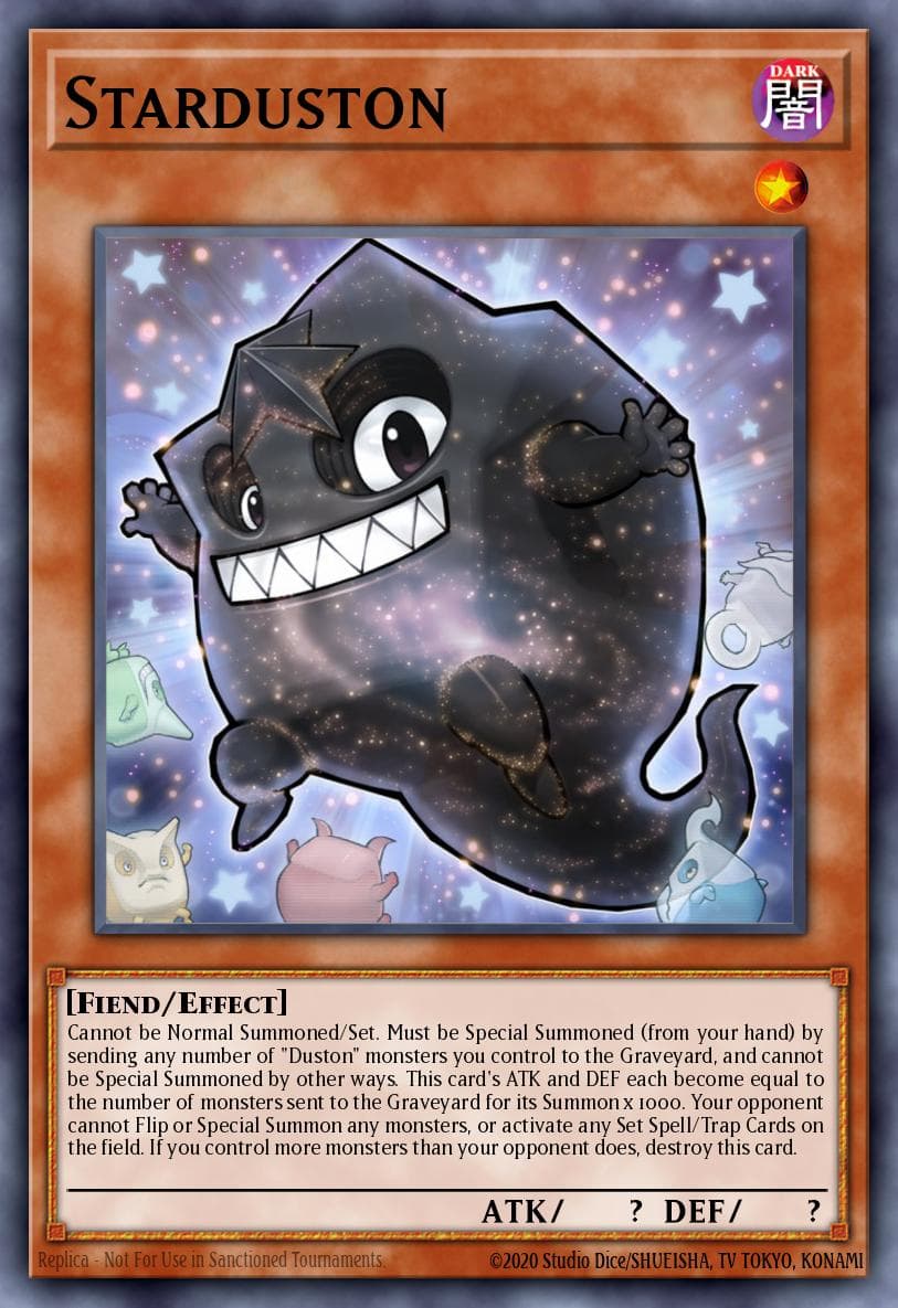 Starduston 遊戲王 card