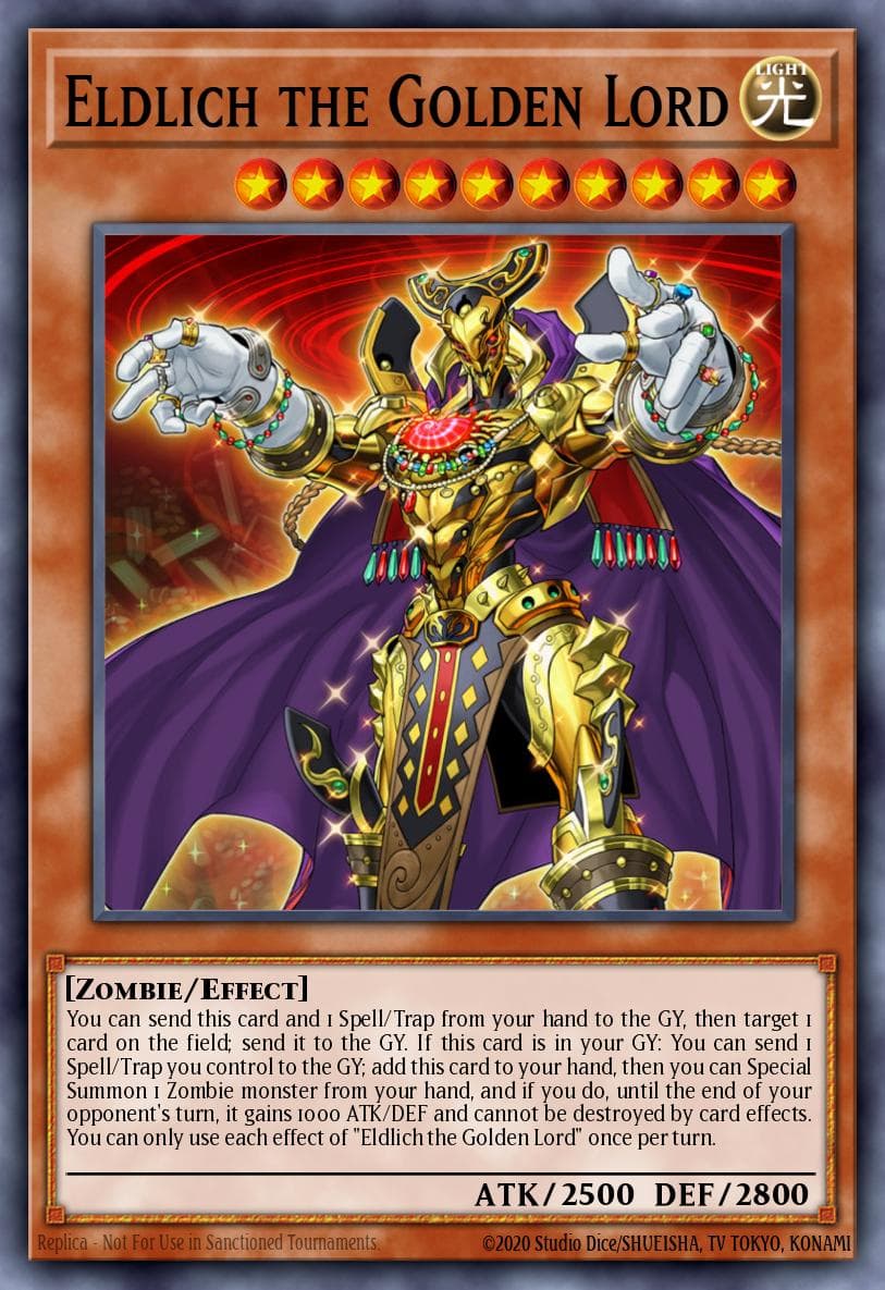 Eldlich the Golden Lord 25th Anniversary Rarity Collection card