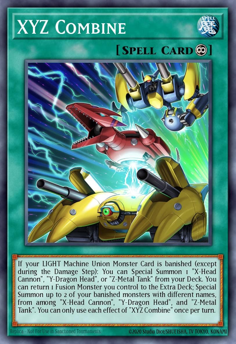 XYZ Combine Battle of Chaos card