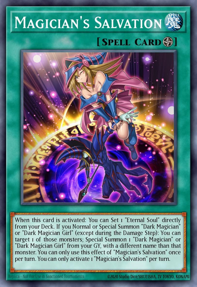 Magician's Salvation 25th Anniversary Rarity Collection card