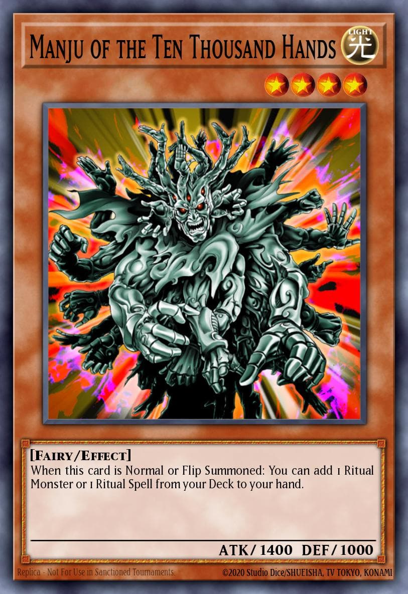 Manju of the Ten Thousand Hands Dark Revelation Volume 2 card