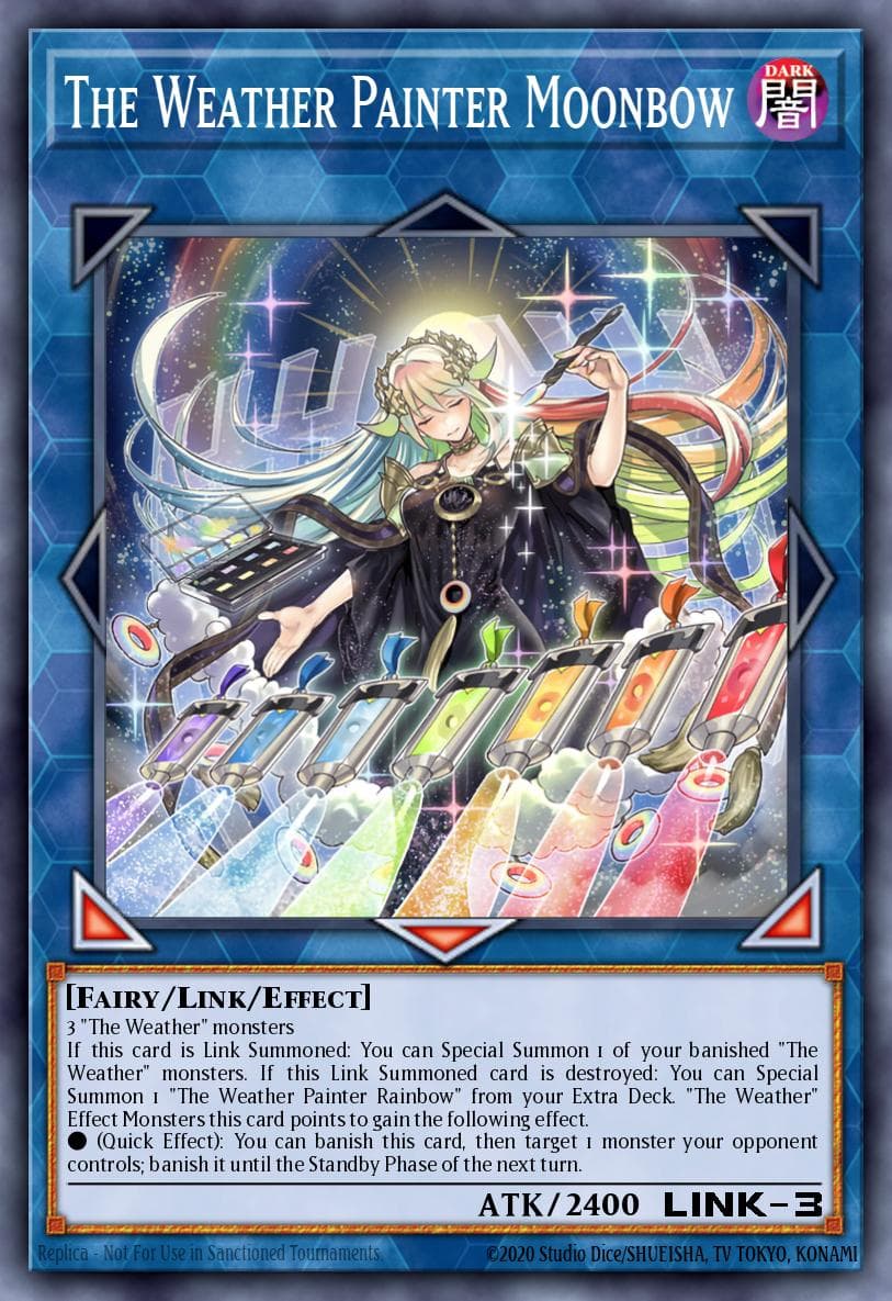 The Weather Painter Moonbow Dimension Force card