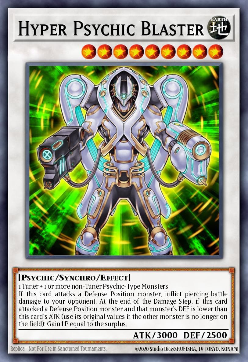 高能念力枪手 遊戲王 card