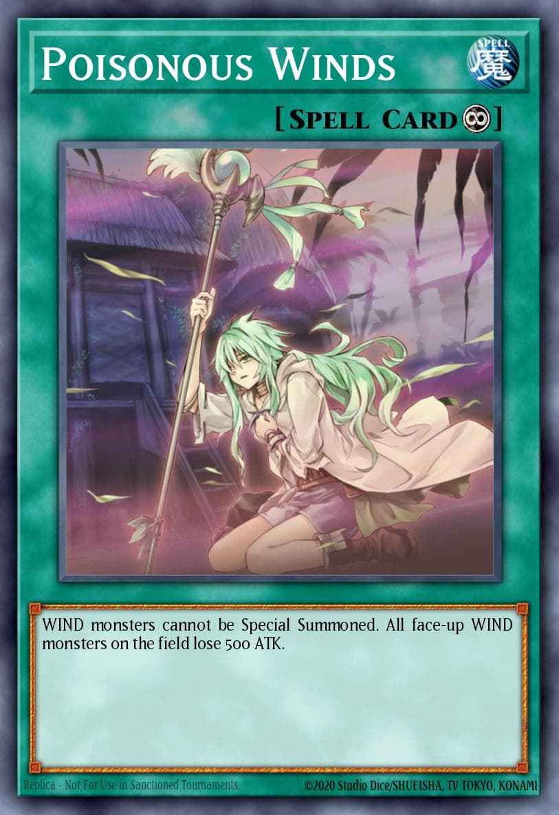 Poisonous Winds Photon Shockwave Sneak Peek Participation Card card