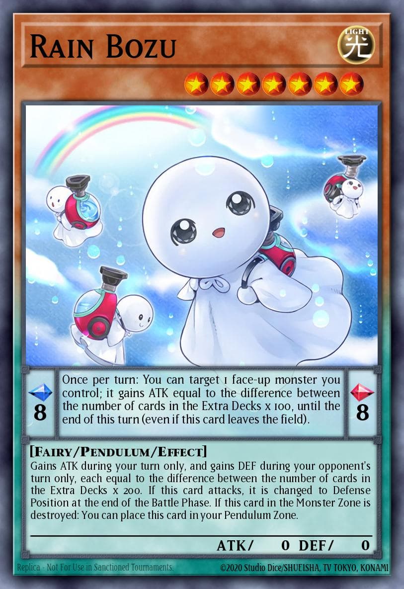 Rain Bozu Eternity Code Premiere! promotional card card