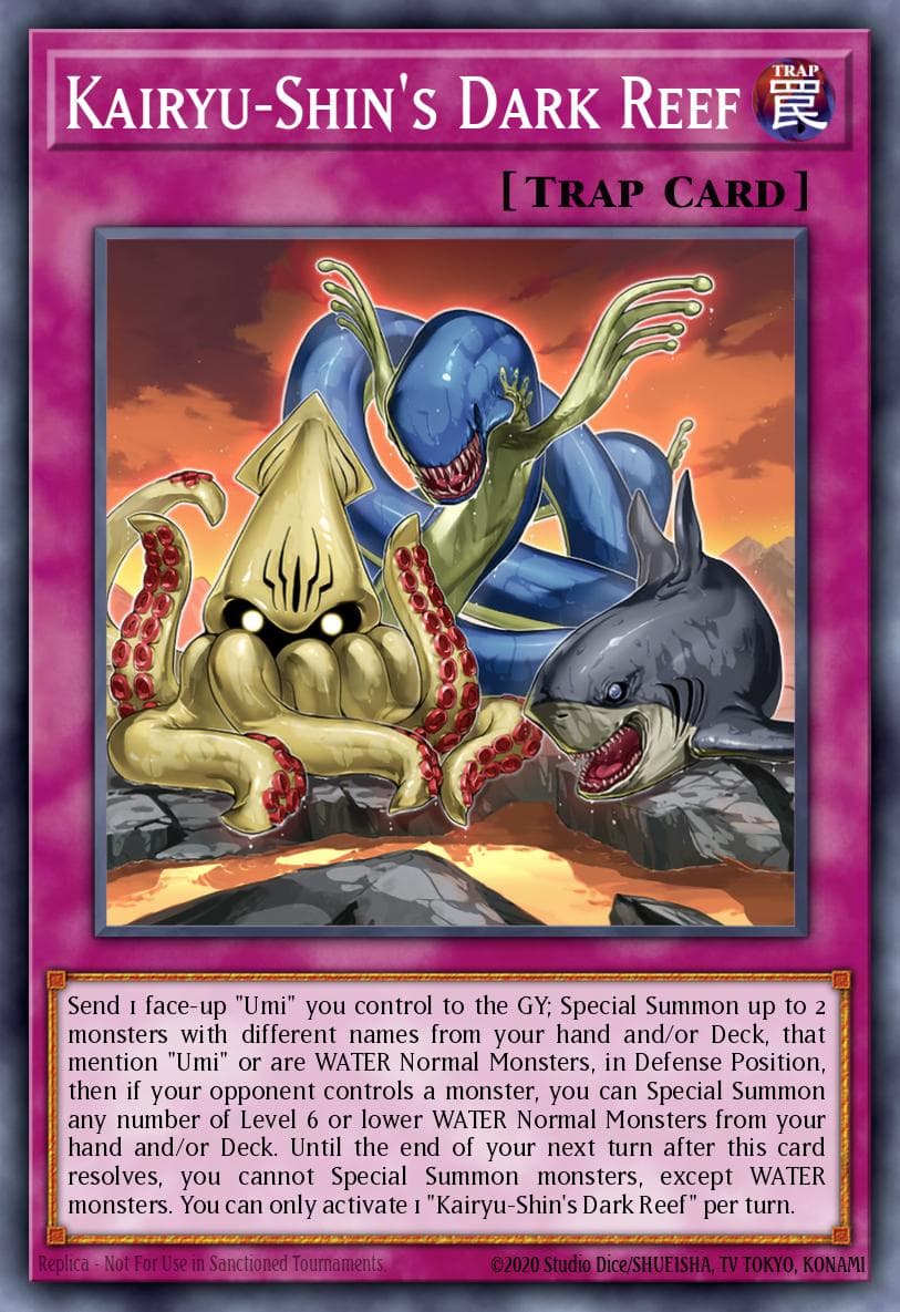 Kairyu-Shin's Dark Reef Legendary Duelists: Duels From the Deep card