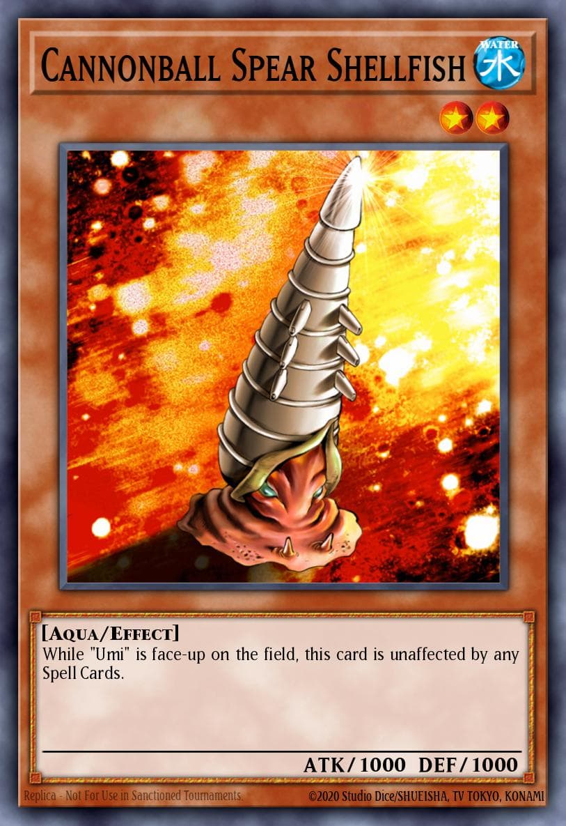 Cannonball Spear Shellfish Dark Revelation Volume 2 card