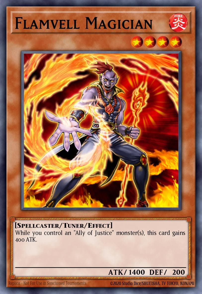 Flamvell Magician Duel Terminal 1 card