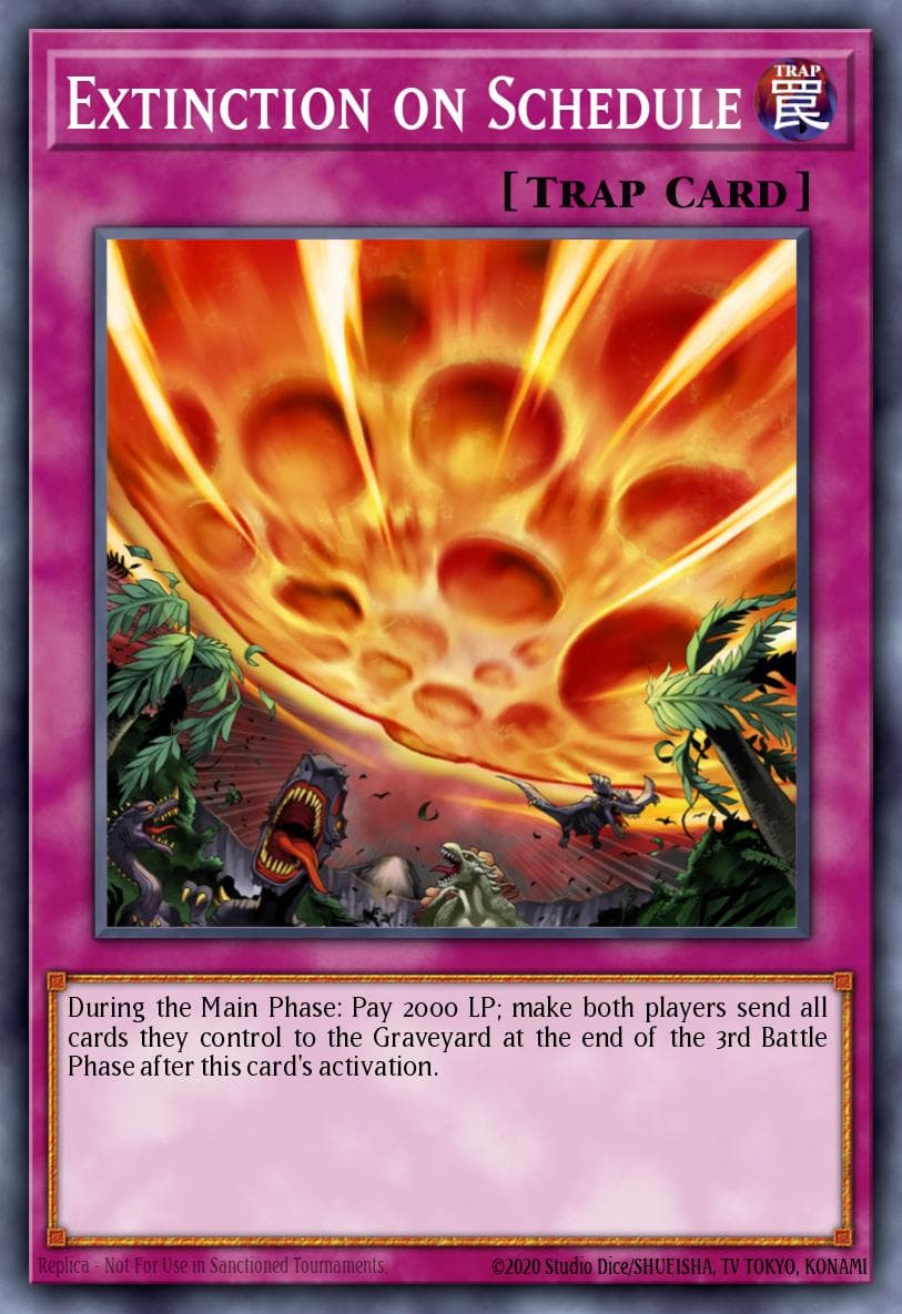 Extinction on Schedule Clash of Rebellions: Special Edition card