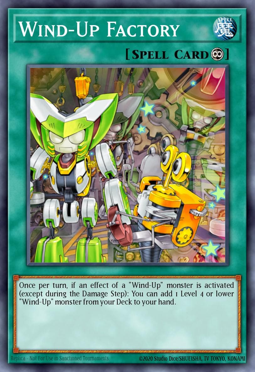 Wind-Up Factory Generation Force: Special Edition card