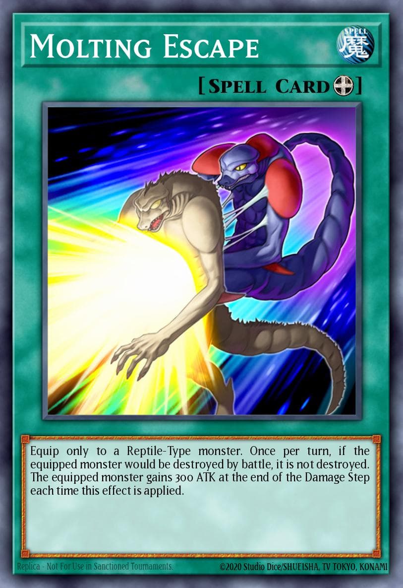 Molting Escape Stardust Overdrive: Special Edition card