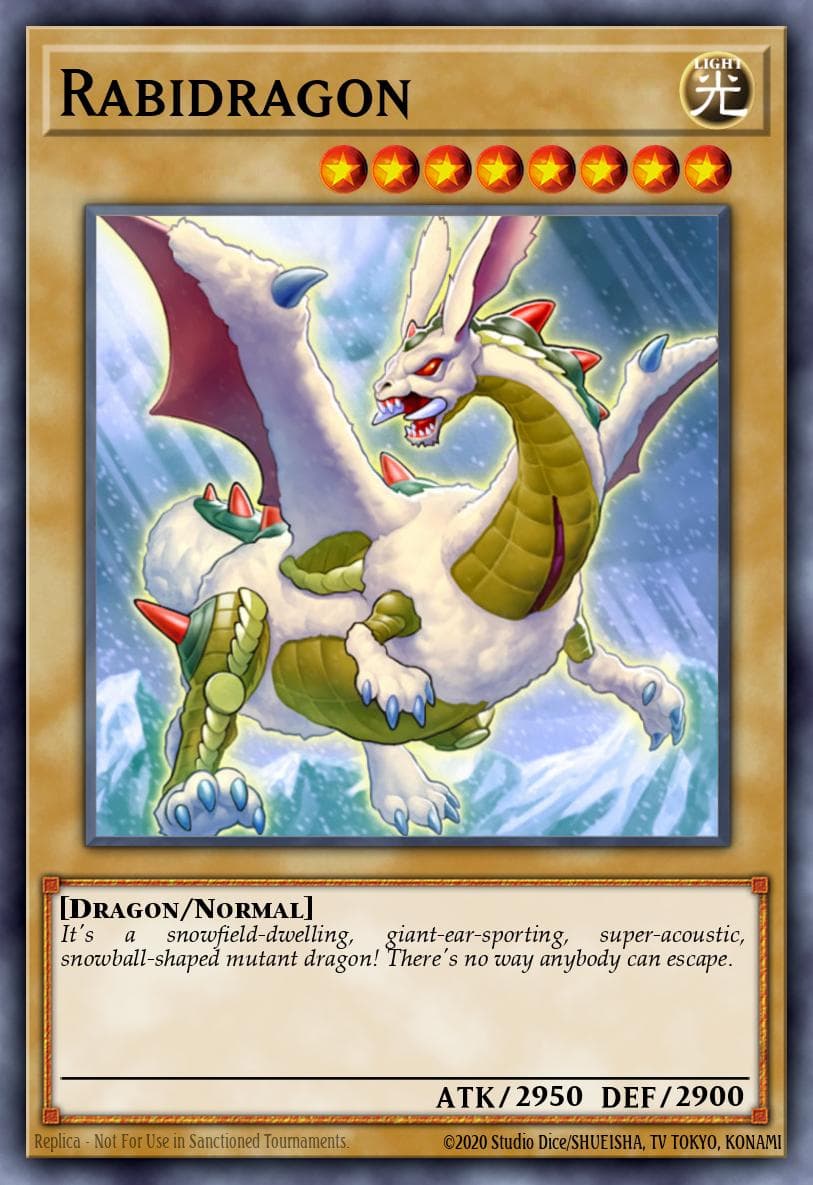 Rabidragon Saga of Blue-Eyes White Dragon Structure Deck card