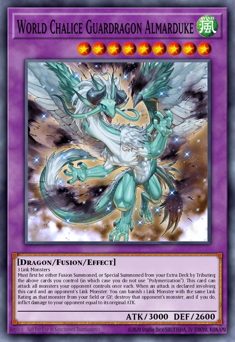 World Chalice Guardragon Almarduke 2020 Tin of Lost Memories Mega Pack card