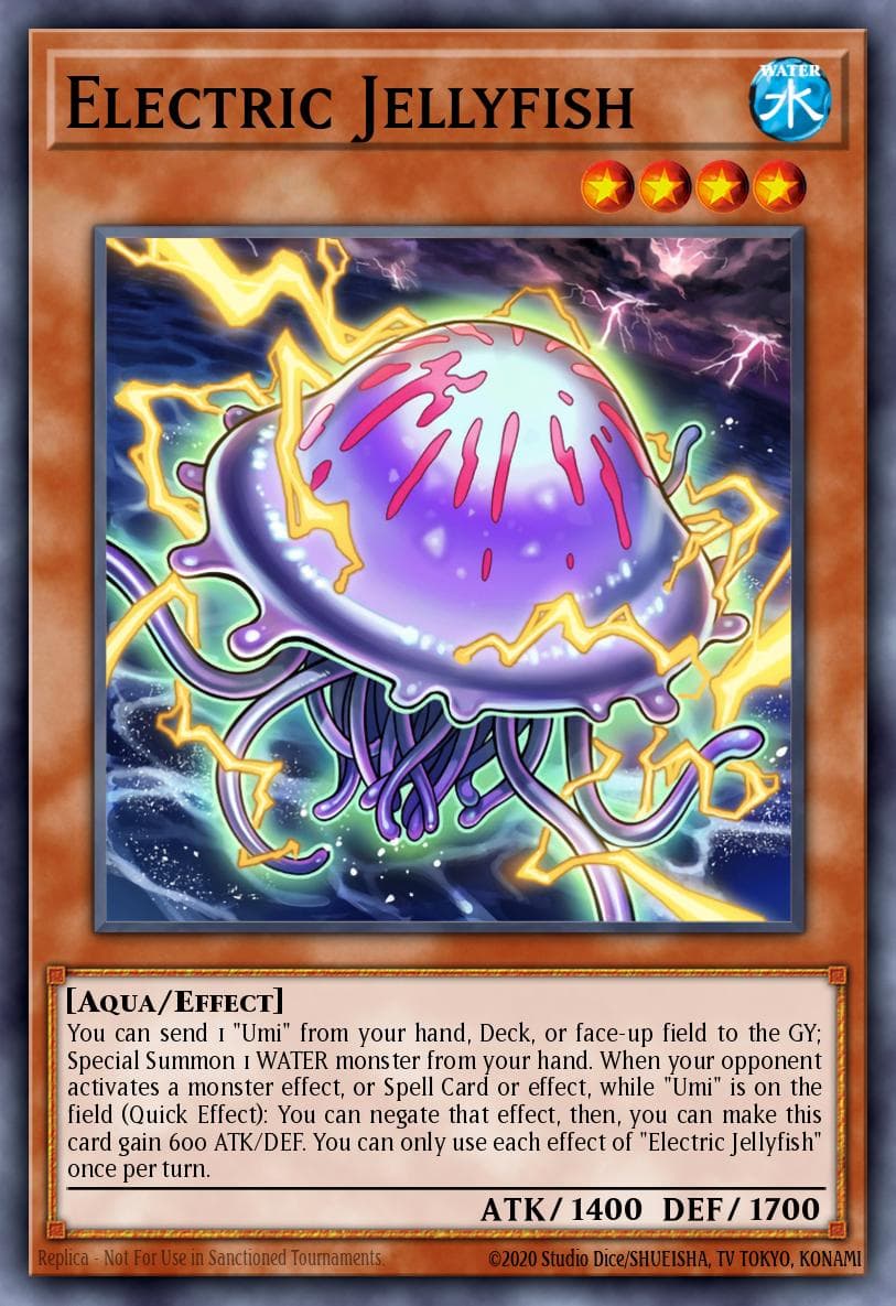 Electric Jellyfish Legendary Duelists: Duels From the Deep card
