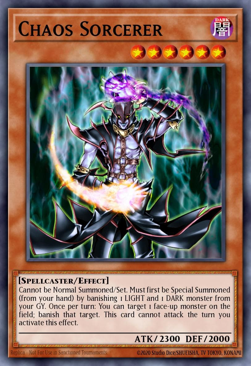 Chaos Sorcerer Premium Gold card