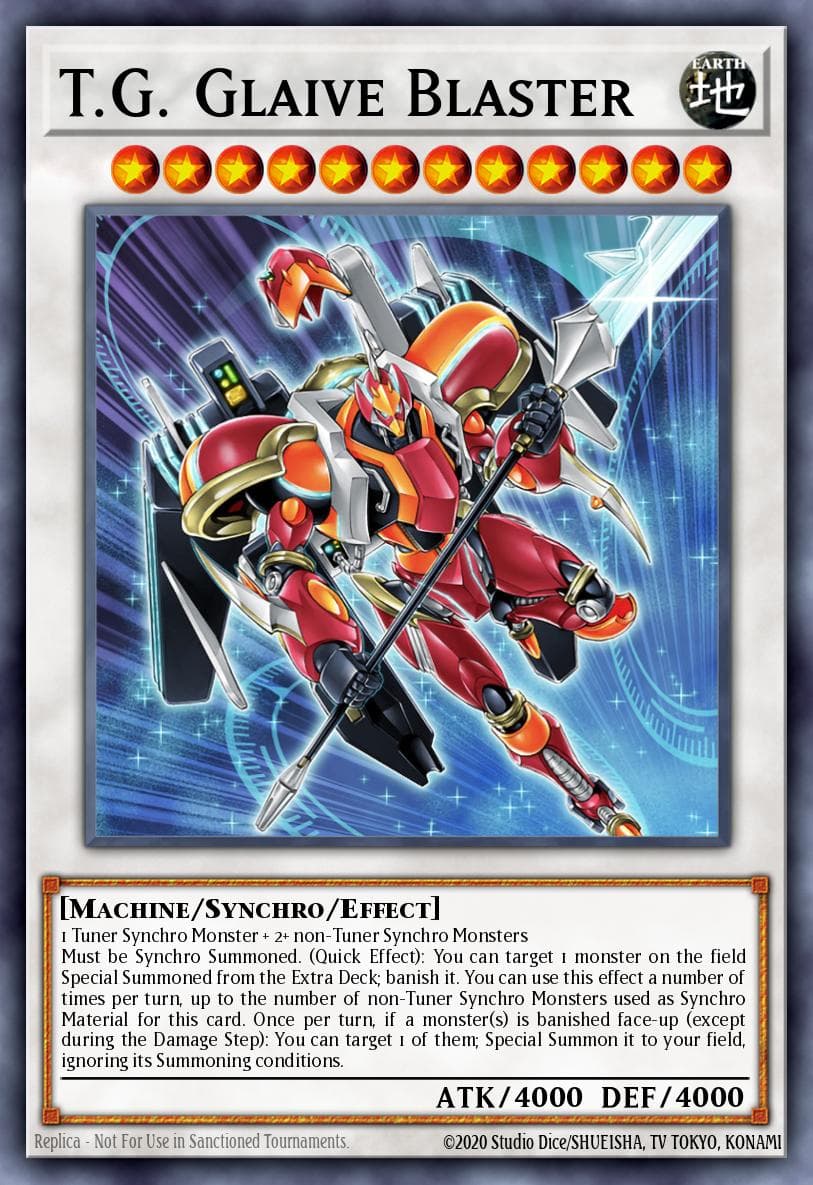 T.G. Glaive Blaster Age of Overlord card