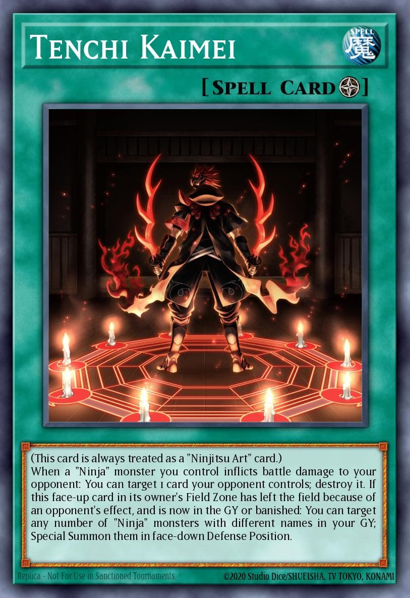 Tenchi Kaimei 25th Anniversary Tin: Dueling Mirrors card