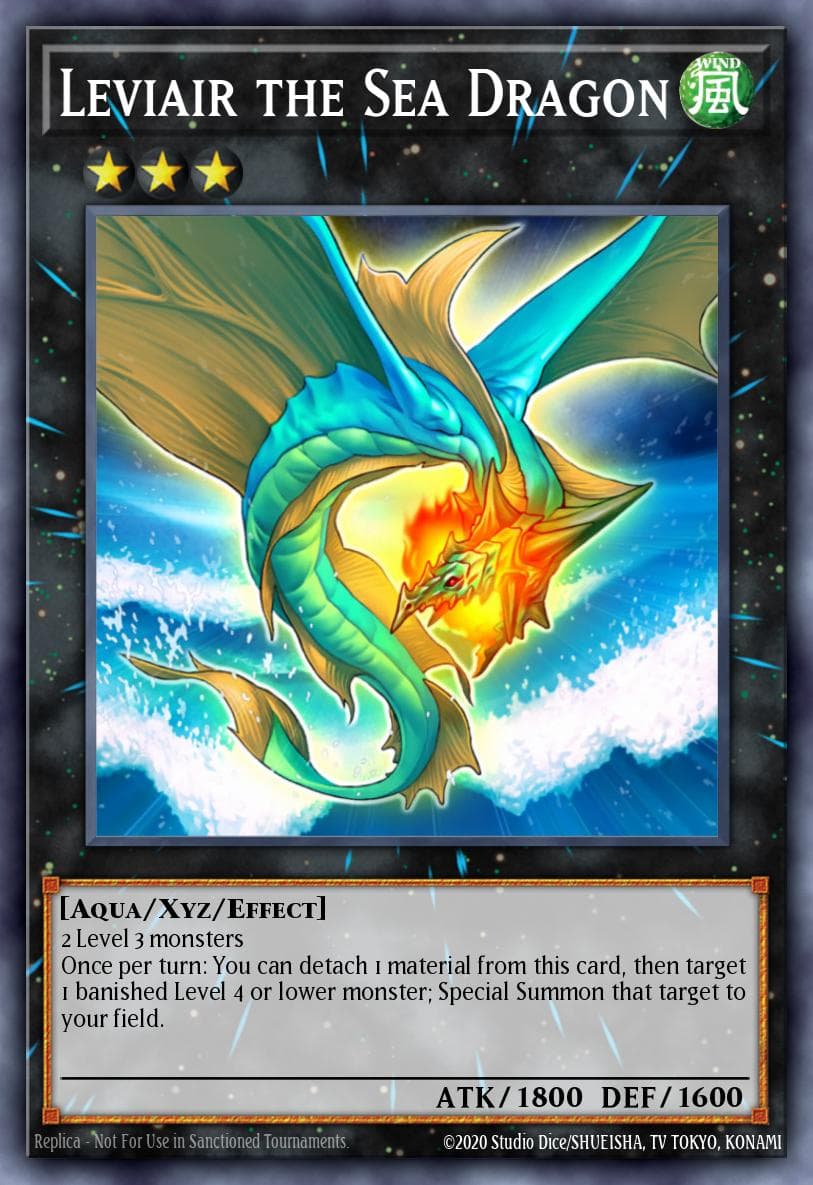 Leviair the Sea Dragon Generation Force: Special Edition card