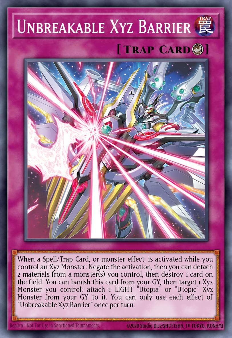超量不屈屏障 游戏王 card