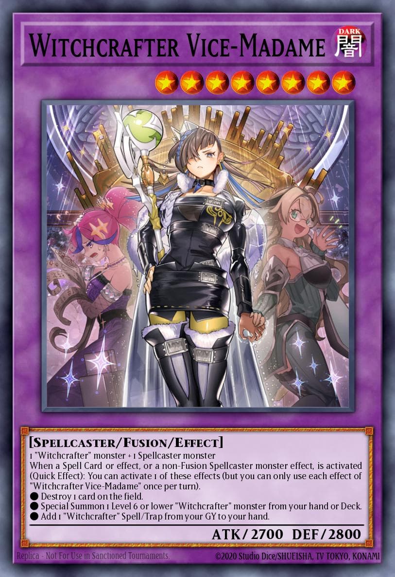 魔女工艺・代理掌门 遊戲王 card