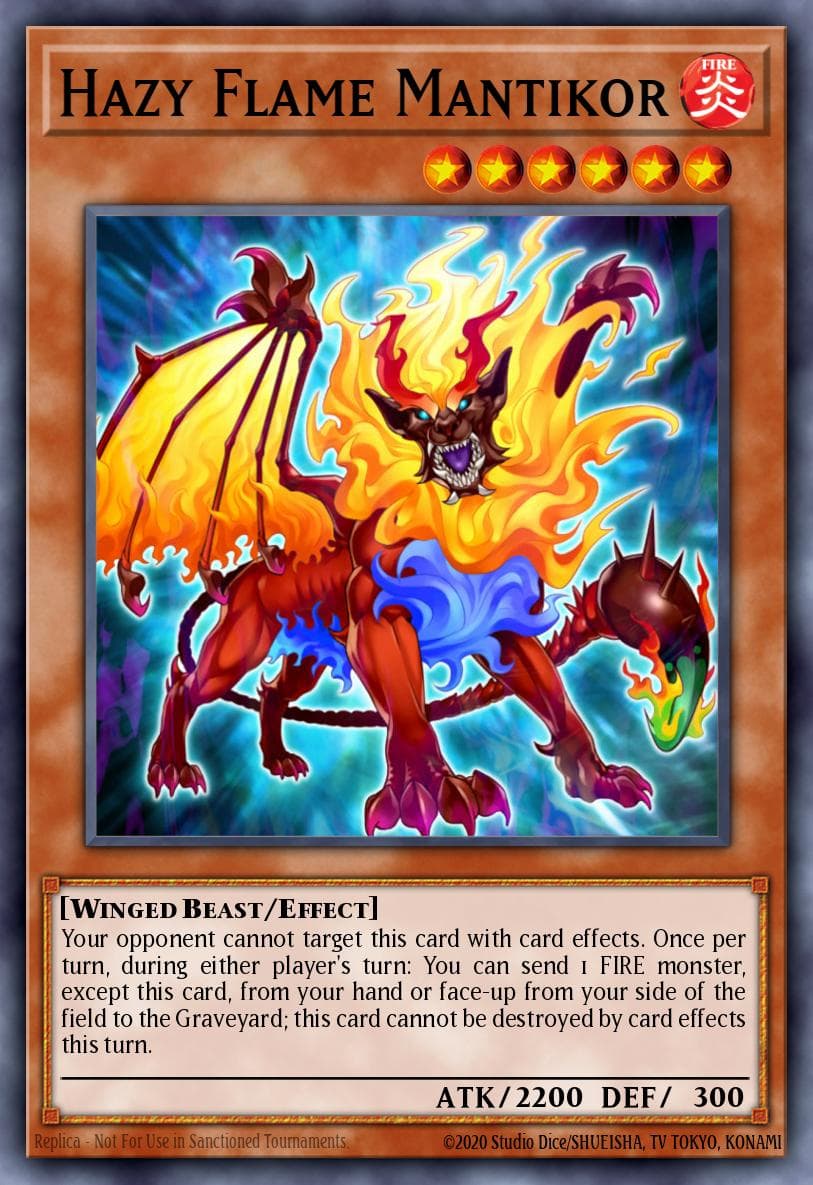 Hazy Flame Mantikor Cosmo Blazer: Special Edition card