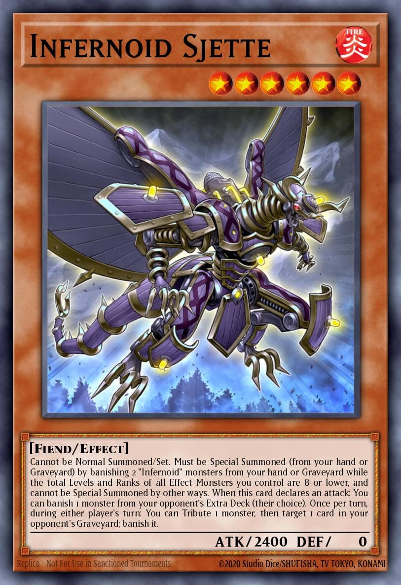 Infernoid Sjette Battles of Legend: Terminal Revenge card